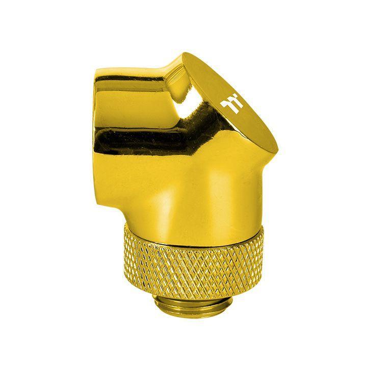 Thermaltake Pacific G1/4 90 Degree Adapter – Gold - وصلات أنابيب